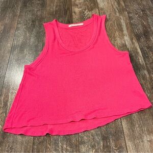 We The Free Vibrant Pink Tank Top